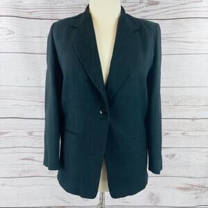 Jessica Holbrook black line type jacket long